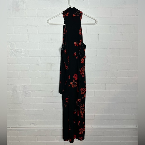 NWT WAYF Off the Shoulder High Neck Floral Dress - Picture 7 of 7